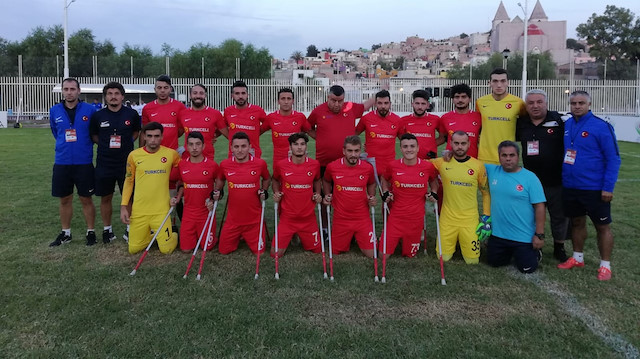 Türkiye Ampute Milli Takımı yarı finalde Meksika ile eşleşti.  