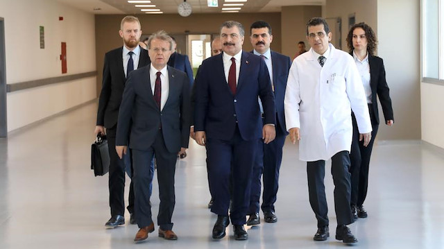 ​Sağlık Bakanı Fahrettin Koca, geçen hafta açılan Manisa Şehir Hastanesi’ni ziyaret etti. 