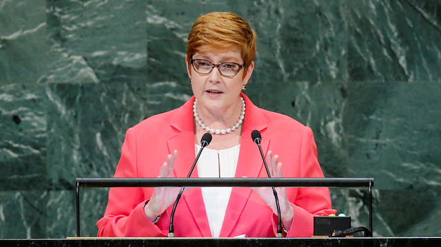 Australia's Foreign Minister Marise Payne