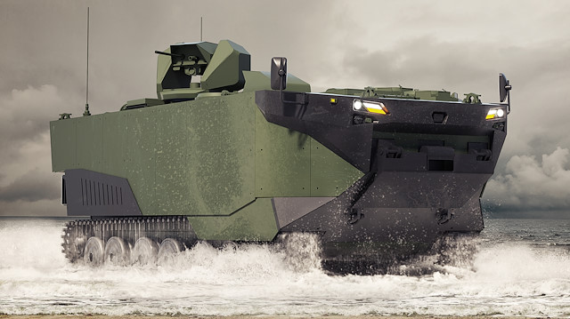  Zırhlı Amfibi Hücum Aracı, Endonezya'daki Indo Defence Fuarı'nda tanıtılacak.