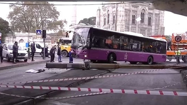 Aksaray'da otobüs kazası