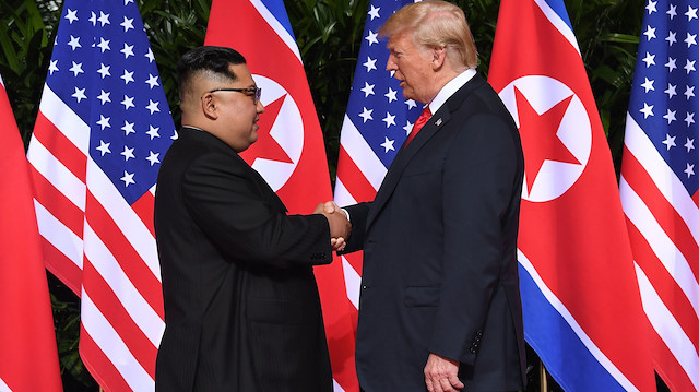 ABD Başkanı Donald Trump ve Kuzey Kore lideri Kim Jong-un