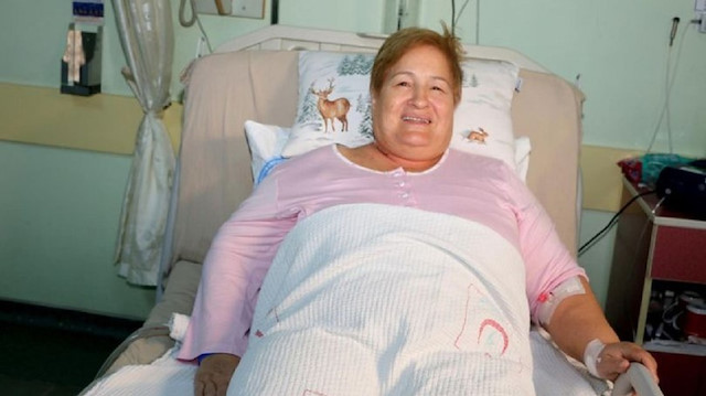 Kanser olduğu sanılan kadının akciğerinden yıllar önce yuttuğu ceviz kabuğu çıktı. 