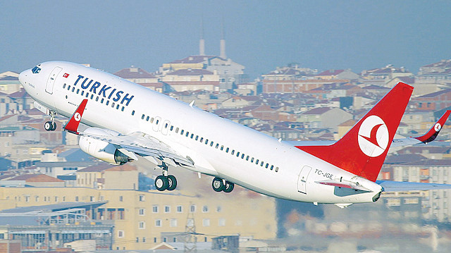 Türk Hava Yolları 58 milyon yolcu taşıdı.