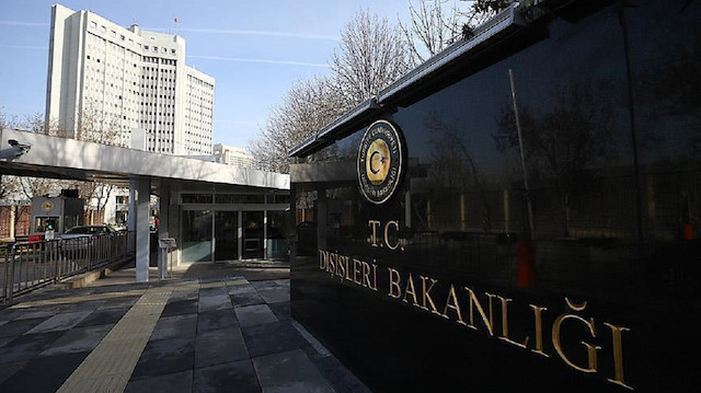 مقر الخارجية التركية بالعاصمة أنقرة