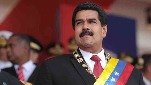 Venezuela Devlet Venezuela Devlet Başkanı Nicolas Maduro