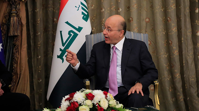Iraqi president Barham Salih