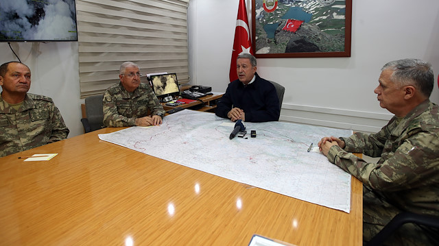 Milli Savunma Bakanı Akar patlamaya ilişkin açıklamada bulundu. 