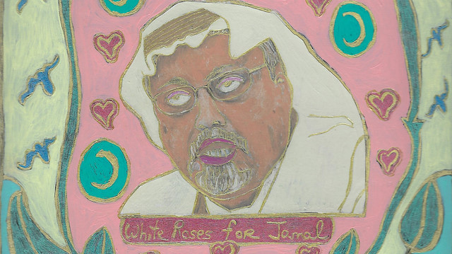 American painter dedicates portrait, poem to slain journalist Khashoggi