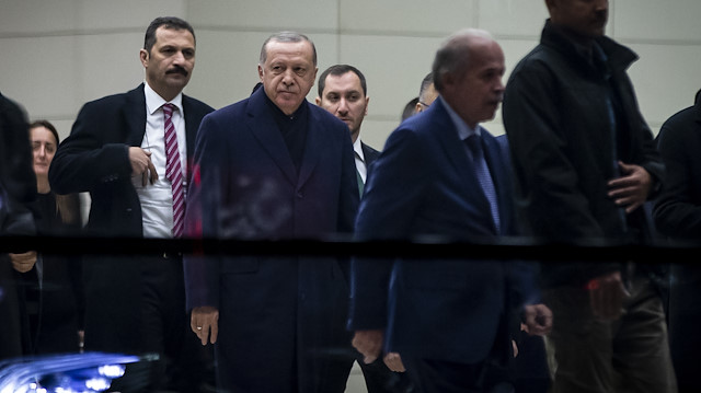 Erdoğan, Fransa'daki temaslarının ardından Ankara'ya döndü. 
