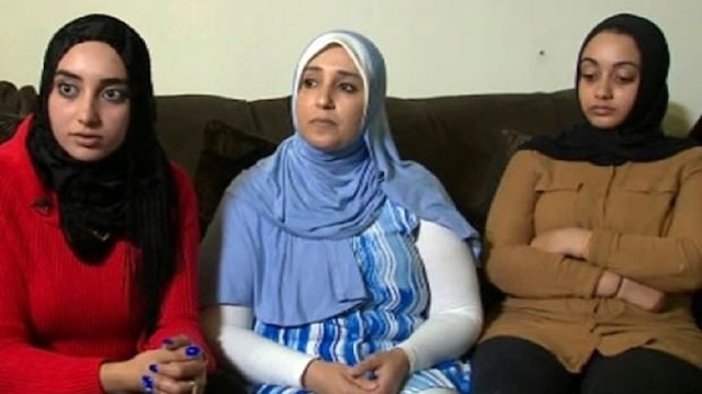ABD'de Müslüman aileye saldırıp hakaret ettiler 