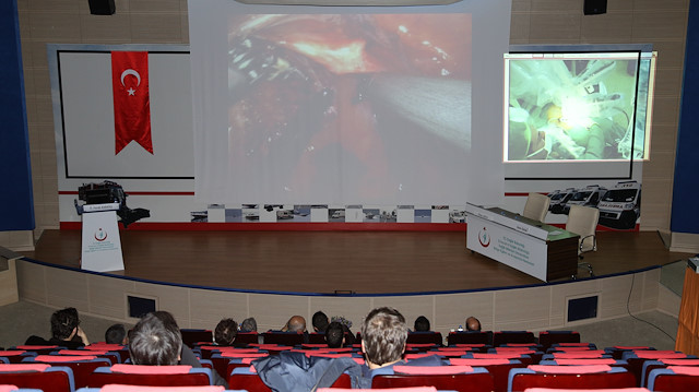 Erzurum'da video konferans yöntemiyle canlı ameliyatlar gerçekleştirildi.