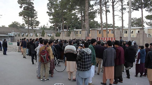 Afghan security forces take control of a high school linked to Fetullah Terrorist Organization (FETO) in order to hand over the school to firstly Afghan authorities and later to Turkey’s Maarif Foundation.