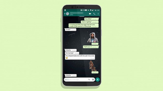 WhatsApp'ta çıkartma nasıl yapılır?
