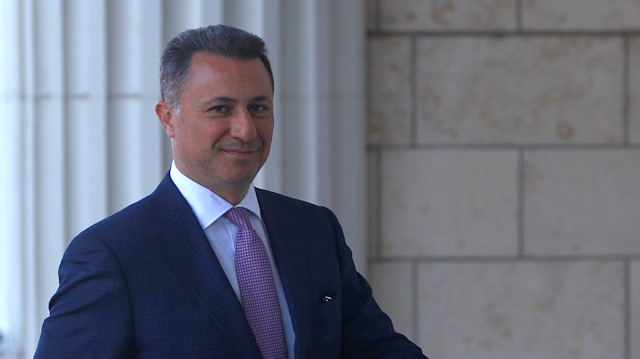  Former Macedonian prime minister Nikola Gruevski 