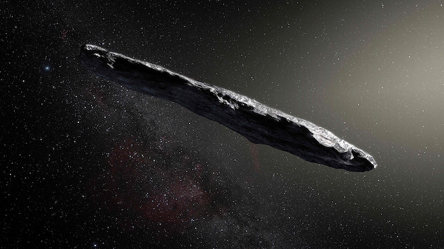 Oumuamua şekli ve özellikle izlediği ilginç yörüngeyle bilim insanlarının dikkatini çekti. 
