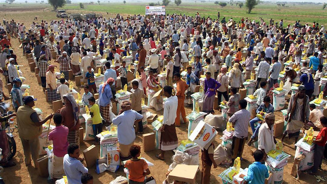 Istanbul-based Humanitarian Relief Foundation (IHH) helps civilians in Yemen