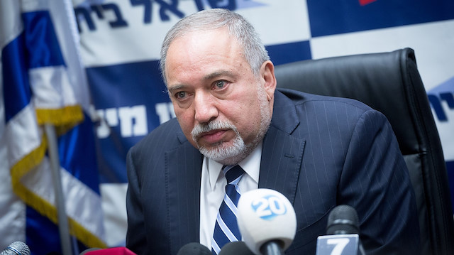 İsrail Savunma Bakanı Avigdor Liberman.
