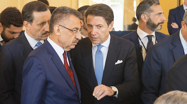 Oktay, İtalya Başbakanı Conte ile görüştü.