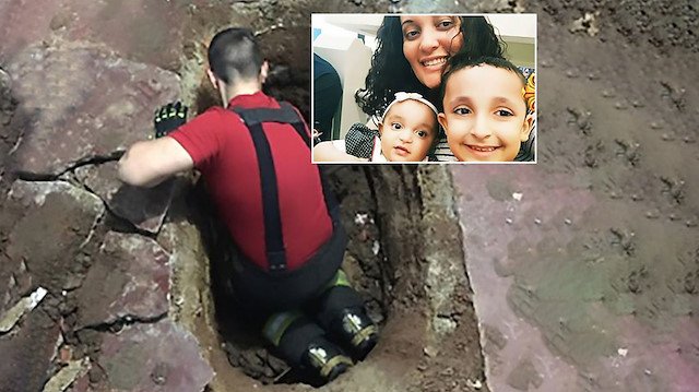 Brezilyalı Marcia Martins isimli kadın, bir evin beton bloğunun altına gömülü halde bulundu. 