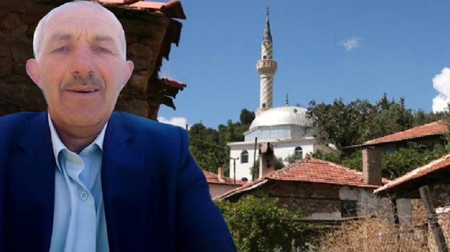 Muhtar Hüryaşa Söğüt, ortak çalışmalara katılmayan köylüye minareye çıkarak isyan etti.