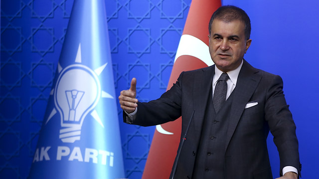 AK Parti Sözcüsü Ömer Çelik basın açıklaması yaptı.