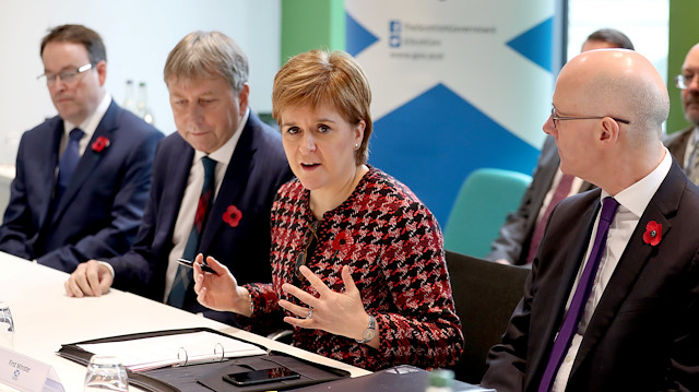 Scotland's First Minister Nicola Sturgeon