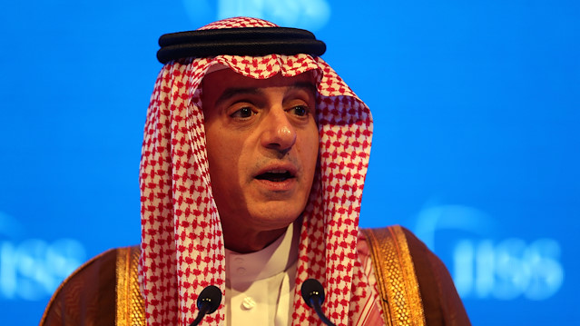 Saudi Arabia's Foreign Minister Adel bin Ahmed Al-Jubeir