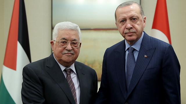 Arşiv: Cumhurbaşkanı Erdoğan, Filistin Devlet Başkanı Abbas ile görüştü