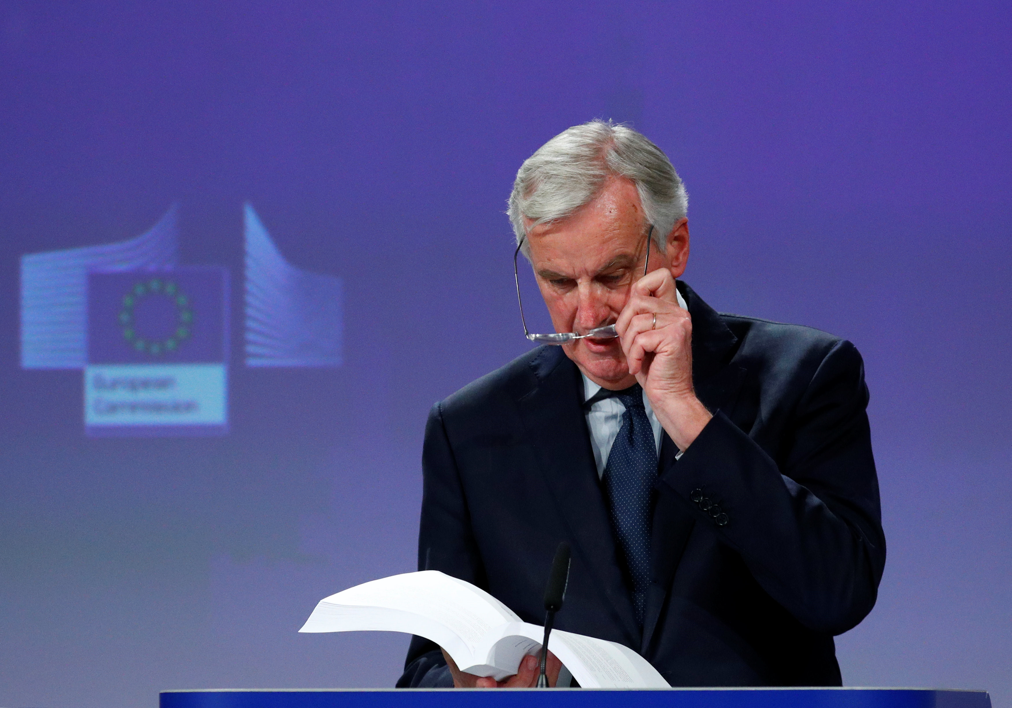 Avrupa Birliği (AB) Komisyonu Brexit Başmüzakerecisi Michel Barnier