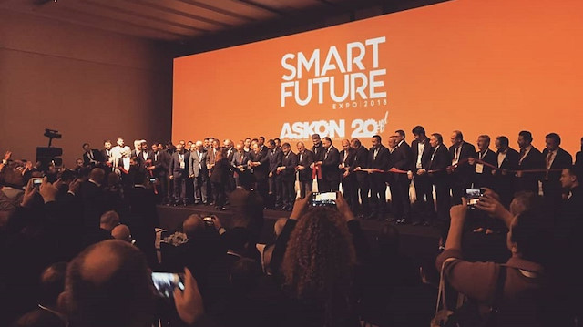 Smart Future Expo 2018 açılış töreni.