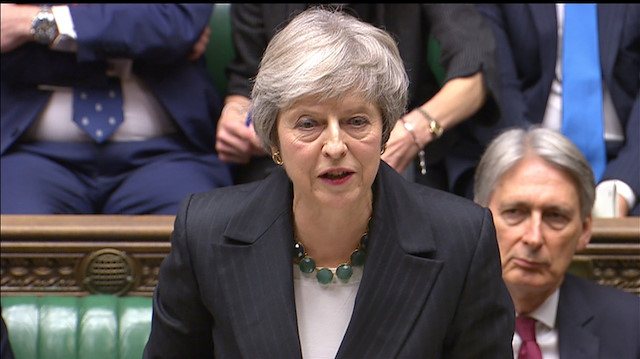 Britain's Prime Minister Theresa May 