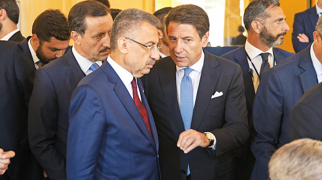 İtalya Başbakanı Guiseppe Conte’nin Oktay’la yaptığı görüşmeler sonuç vermedi.
