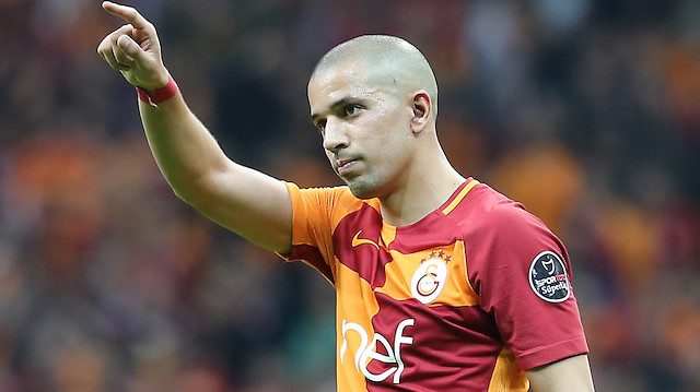 Sofiane Feghouli Kayserispor maçında 88 dakika sahada kaldı.