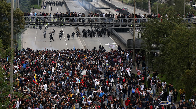 Anti-government protests in Colombia