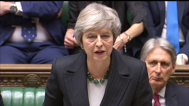 Britain's Prime Minister Theresa May 