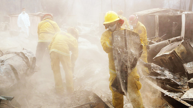 Kaliforniya’daki yangınlarda yüzlerce kilometrekare genişliğindeki ormanlar ve binlerce bina kül oldu.