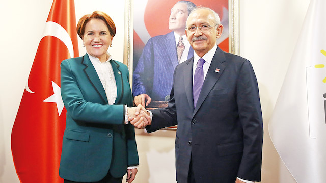  CHP Genel Başkanı Kemal Kılıçdaroğlu - İYİ Parti Genel Başkanı Meral Akşener