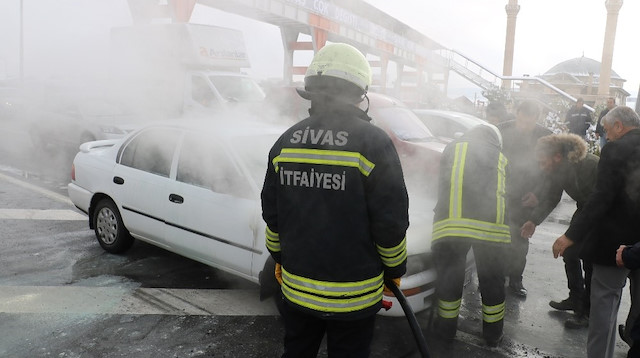 Sivas'ta trafik kazası