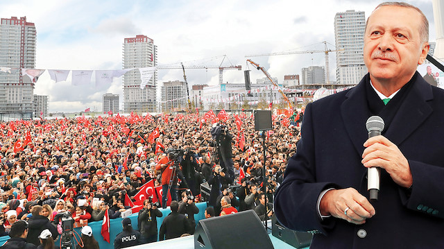 Erdoğan, İstanbul’da Millet Bahçeleri Açılış Töreni’nde konuştu.
