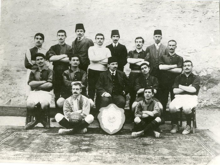 1908-1909 sezonu İstanbul Futbol Ligi şampiyonu Galatasaray kadrosu