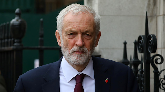 The leader of Britain's opposition Labour Party, Jeremy Corbyn.
