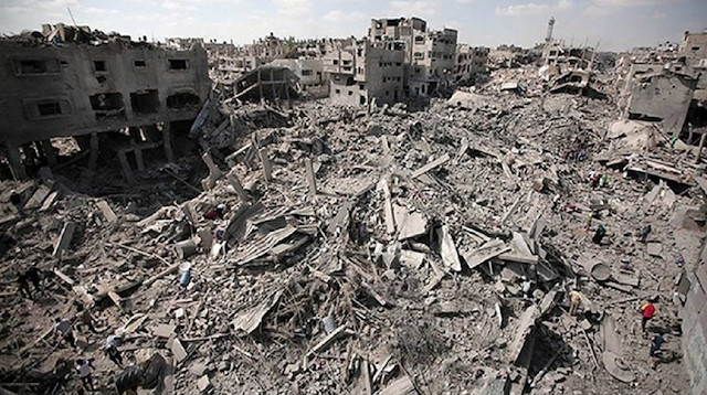 وزير الأشغال الفلسطيني: نبذل جهودا لإعادة إعمار غزة
