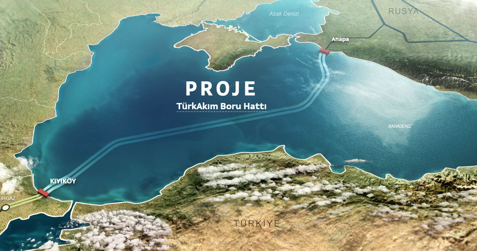 Boru hatları Rusya kıyısındaki Anapa kenti yakınlarında deniz altına inip, İstanbul’a 100 kilometre mesafedeki Kıyıköy’de Türkiye kıyısına ulaştı.