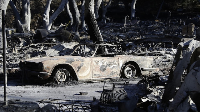 ABD'deki orman yangını: 79 kişi öldü, 700 kişi kayıp