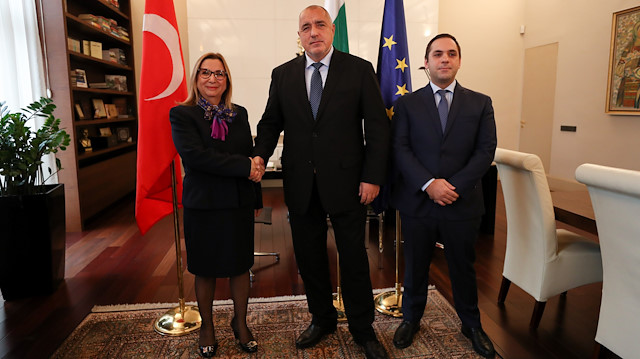 وزيرة التجارة التركية، ورئيس وزراء بلغاريا