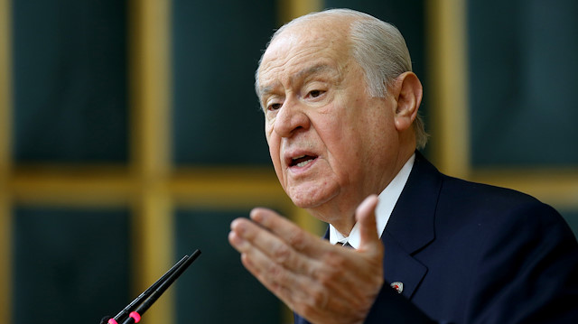 MHP Chairman Devlet Bahçeli