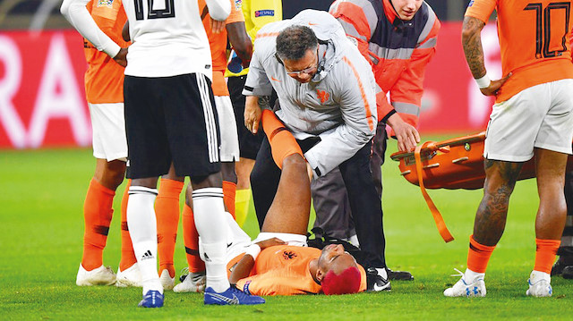 Ryan Babel’in sakatlığı Beşiktaş’ta büyük üzüntü oluşturdu.