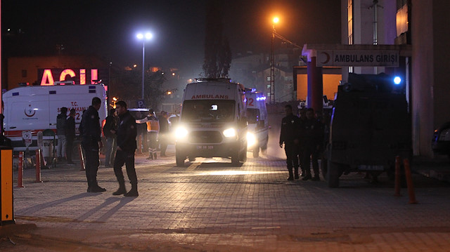 7 askerimizin şehit düştüğü, 4’ü ağır 25 Mehmetçik'in ise yaralandığı patlamada yaralı askerler en yakın hastanelere sevk edilmişti.