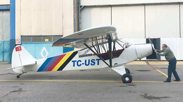 Aytekin Turgut, küçüklüğünden beri pilot olma hayali kurdu. 